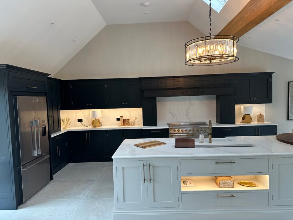 Painting Off Black Kitchens in Nottingham