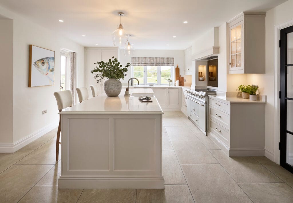 Hand painted luxury kitchens Nottingham