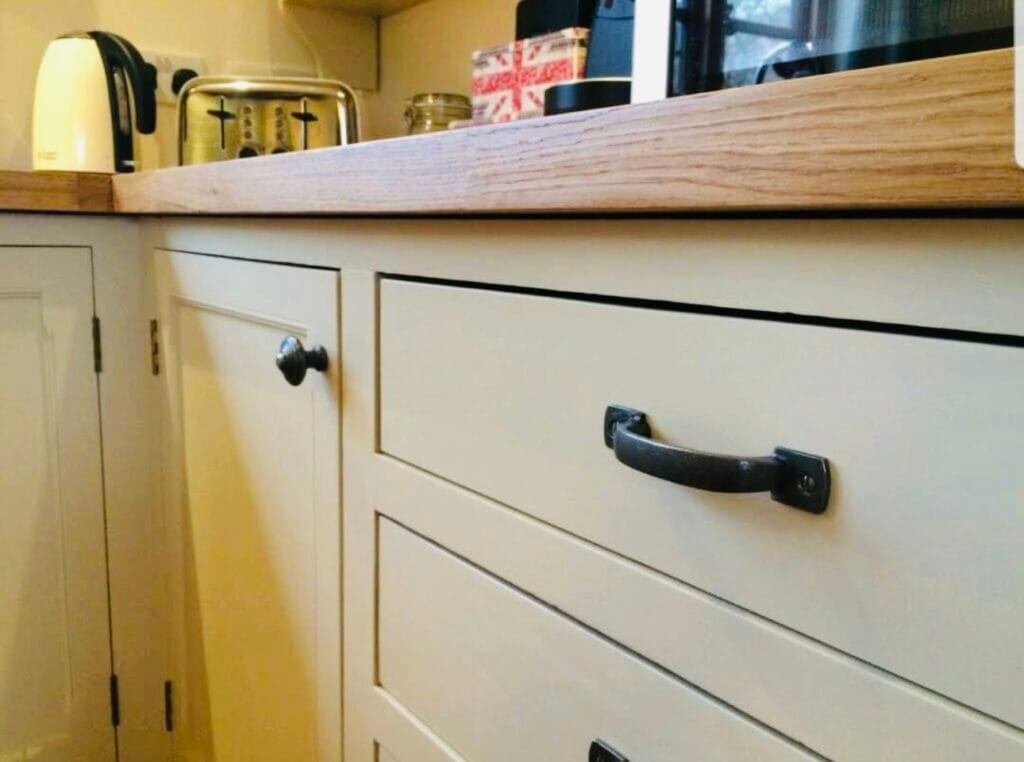 Painted Wood Kitchen