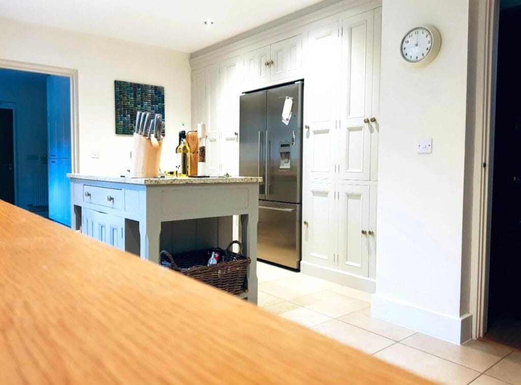 Painted kitchen Wollaton