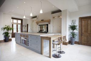 Painting bespoke Osborne of Ilkeston Kitchen in Derbyshire