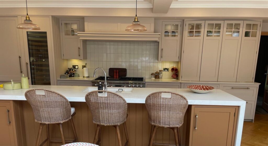 Hand Painted Mark Wilkinson Kitchen in Sutton Coldfield