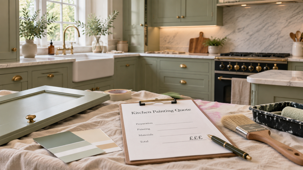 How much will it cost to paint my kitchen Nottingham