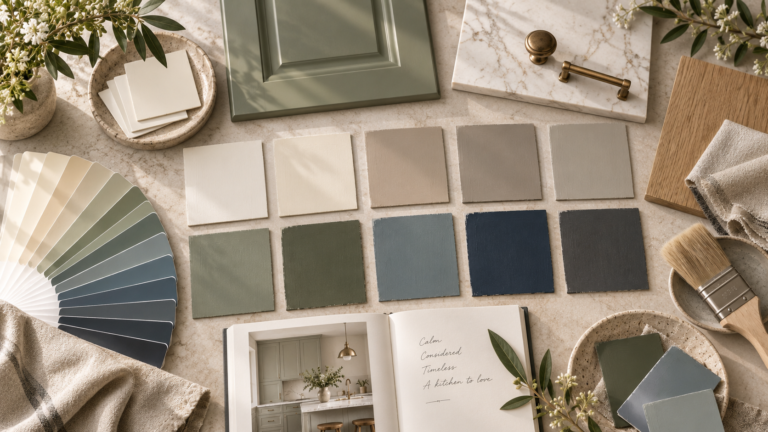 Colours for hand painted kitchens Nottingham