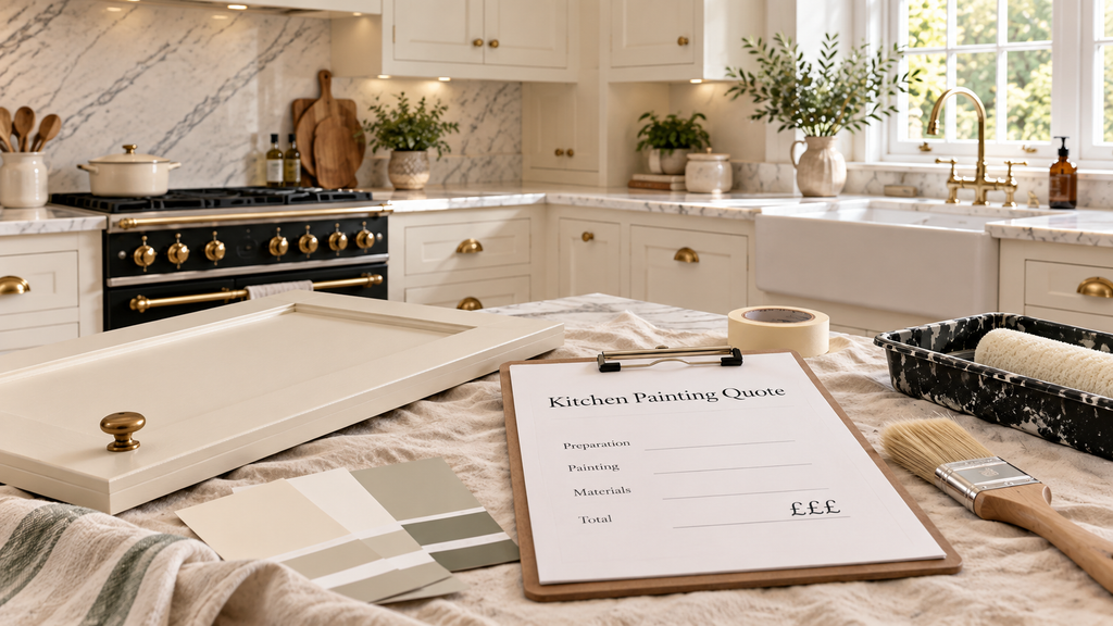 Cost of hand painting a kitchen in Nottingham