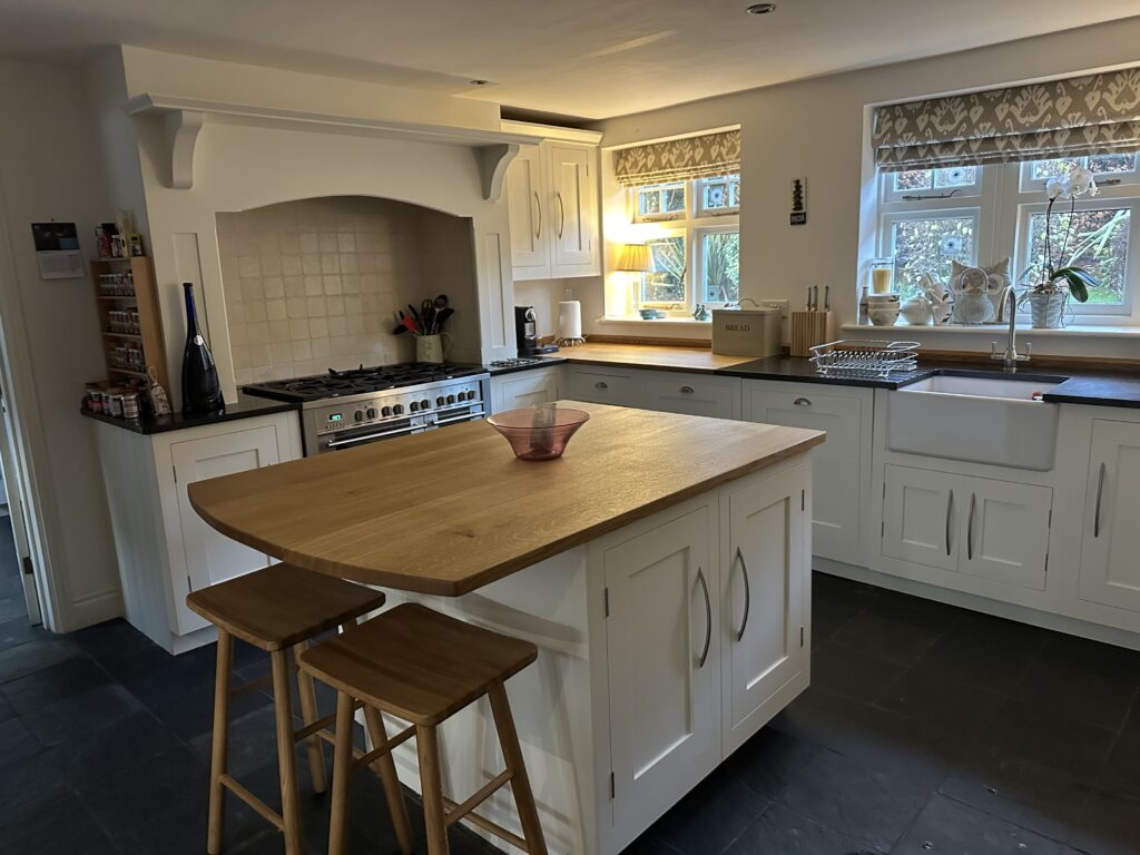 Hand Painted Kitchen Rolleston on Dove
