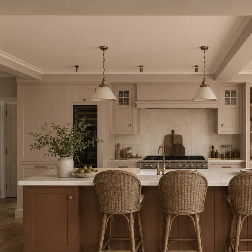 hand Painting a Mark Wilkinson Kitchen